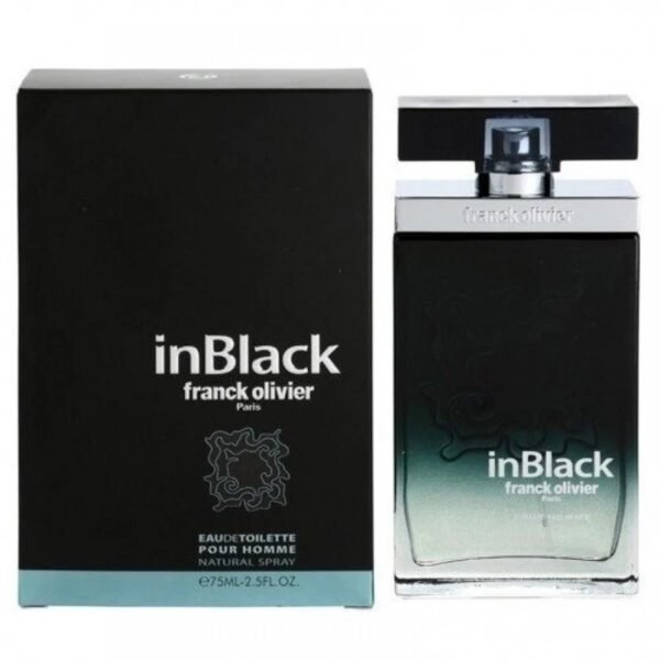 Franck Olivier In Black Eau de Toilette 75ml Spray