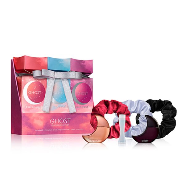 Ghost Mini Cracker Collection 10ml Orb of Night EDP + 10ml Deep Night EDT + 5ml Ghost EDT + 3 Scrunchies