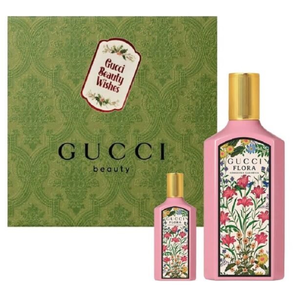 Gucci Flora Gorgeous Gardenia Eau de Parfum Gift Set 50ml EDP + 10ml EDP