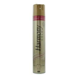 Harmony Gold Max Hold Shine Argan Oil Hairspray 400ml