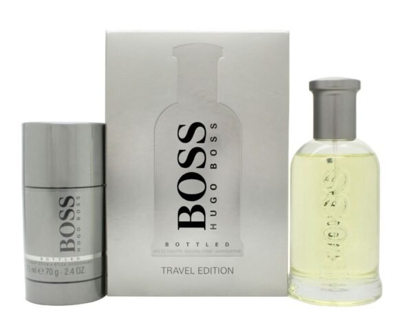 Hugo Boss Boss Bottled Gift Set 100ml EDT + 100ml Shower Gel + 150ml Deodorant Spray