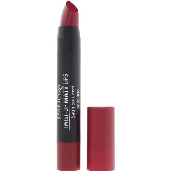IsaDora Twist-Up Matt Lips Lipstick 3.3g - 65 Ruby Gem