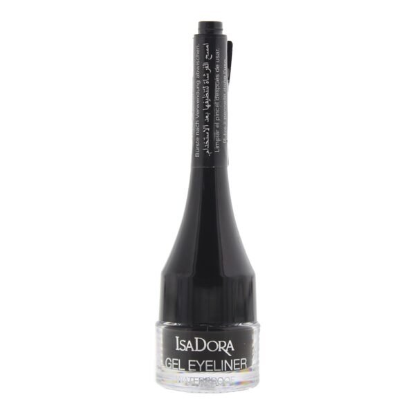 IsaDora Waterproof Gel Eyeliner 3g - 01 Black