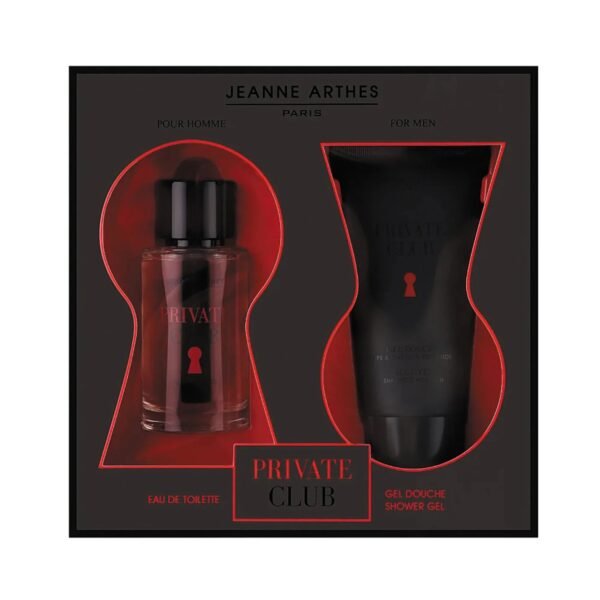 Jeanne Arthes Private Club Gift Set 100ml EDT + 150ml Shower Gel