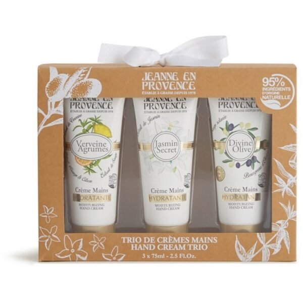 Jeanne En Provence Hand Cream Trio Gift Set 3 Pieces