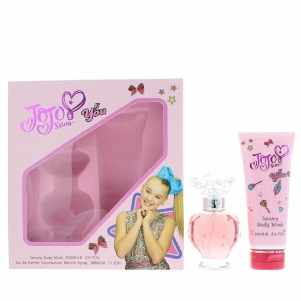 JoJo Siwa Be You Gift Set 100ml EDP + 100ml Body Wash + 100ml Body Lotion
