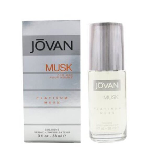 Jovan Musk For Men Eau De Cologne 88ml Spray - Platinum Musk