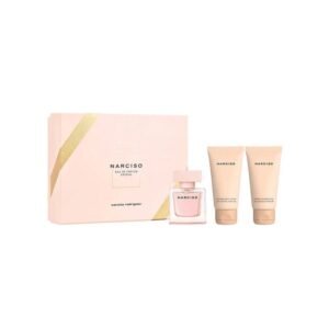 Narciso Rodriguez Narciso Cristal Gift Set 50ml EDP + 50ml Body Lotion + 50ml Shower Gel