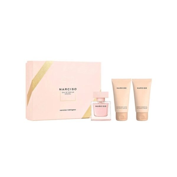 Narciso Rodriguez Narciso Cristal Gift Set 50ml EDP + 50ml Body Lotion + 50ml Shower Gel