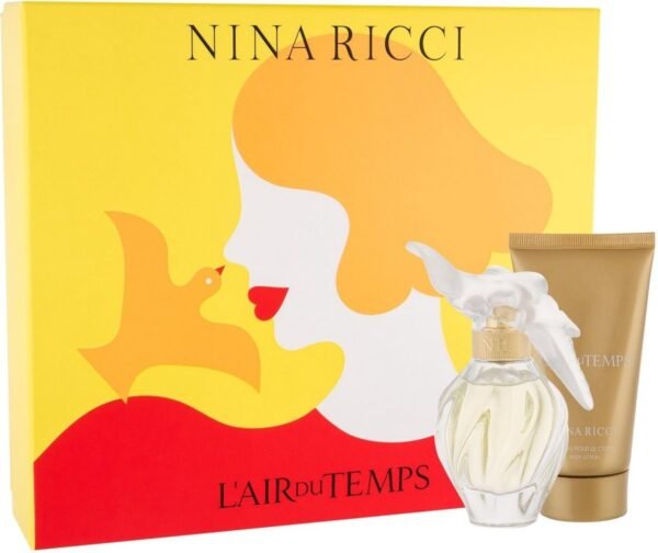 Nina Ricci L'air Du Temps Gift Set 50ml EDT + 75ml Body Lotion