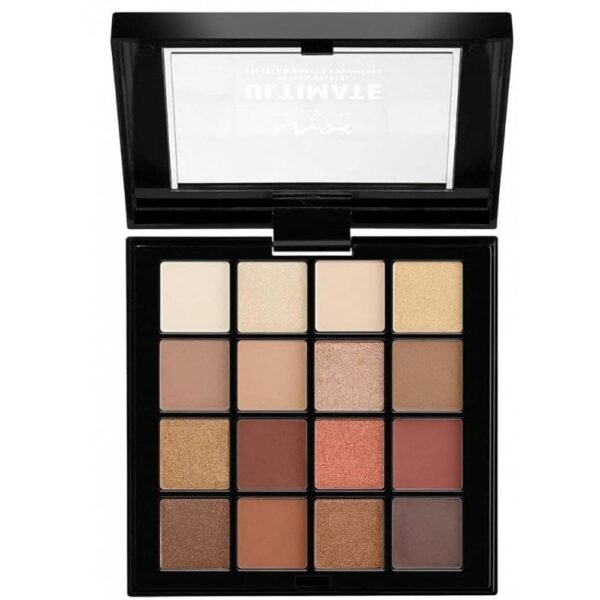 NYX Ultimate Eyeshadow Palette 16 x 0.83g - Warm Neutrals