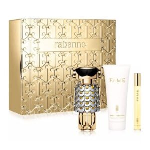 Paco Rabanne Fame Gift Set 80ml EDP + 100ml Body Lotion + 10ml EDP