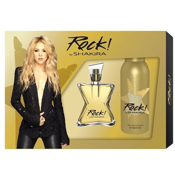 Shakira Rock! by Shakira Gift Set 50ml EDT + 150ml Deodorant Spray