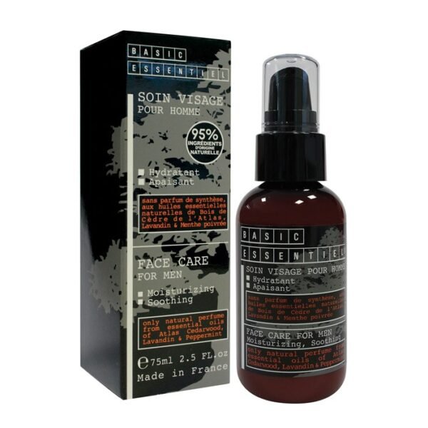 Basic Essentiel Face Care For Men Moisturizing Soothing Cream 75ml
