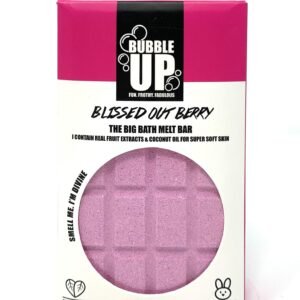 Bubble Up Bath Oil Melt Soap Bar 210g - Raspberry & Grape