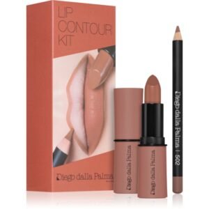 Diego Dalla Palma Lip Contour Kit 4g Lipstick + 1.1g Lip Liner - 502 Warm Sand