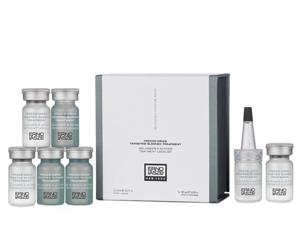 Erno Laszlo Freeze-Dried Targeted Blemish Treatment Set 6 Pieces (This treatment set includes: 3x Liquid Activator 3x Powder Activator)