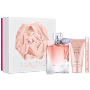 Lancome La Vie Est Belle Gift Set 50ml EDP + 10ml EDP + 50ml Body Lotion