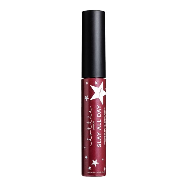 Lottie London Slay All Day Metallic Liquid Lipstick 6ml - Boy Bye