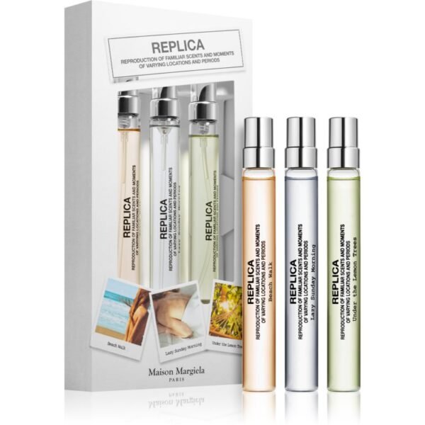 Maison Margiela Replica Discovery Gift Set 10ml Beach Walk EDT + 10ml Lazy Sunday Morning EDT + 10ml Under the Lemon Tree EDT
