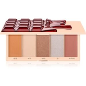 Makeup Revolution I Heart Revolution Waffle Chocolate Face Palette 18g
