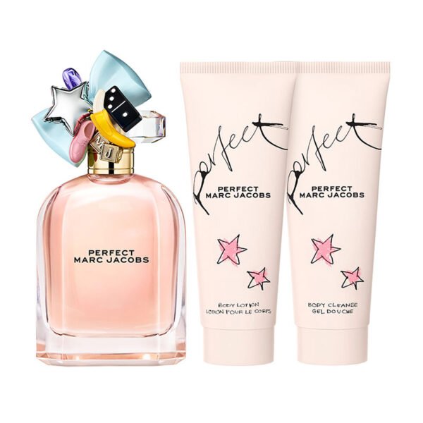 Marc Jacobs Perfect Gift Set 100ml EDP + 75ml Body Lotion + 75ml Shower Gel