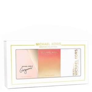 Michael Kors Miniatures Gift Set 5ml Gorgeous EDP + 5ml Sexy Amber EDP + 4ml Wonderlust EDP