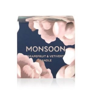 Monsoon Grapefruit & Vetiver Scented Candle 180g