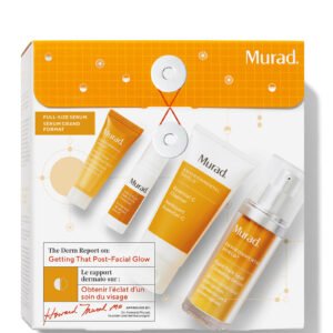 Murad The Derm Report Getting That Post-Facial Glow Gift Set 60ml Cleaner + 30ml Dark Spot Correcting Serum + 10ml Face Exfoliator + 5ml Eye Dark Circle Corrector