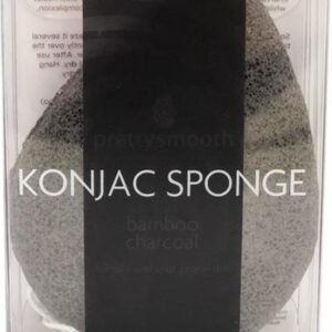Pretty Smooth Konjac Sponge - Charcoal