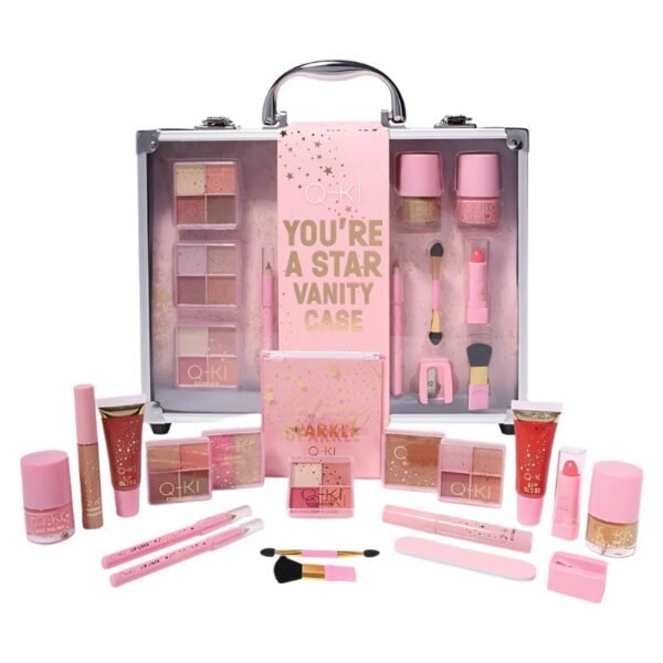 Q-KI You're A Star Vanity Case 23 Pieces