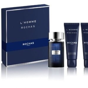 Rochas L'Homme Rochas Gift Set 100ml EDT + 100ml Shower Gel + 100ml Body Lotion