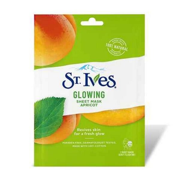 St. Ives Glowing Apricot Sheet Mask 23ml - 1 Sheet
