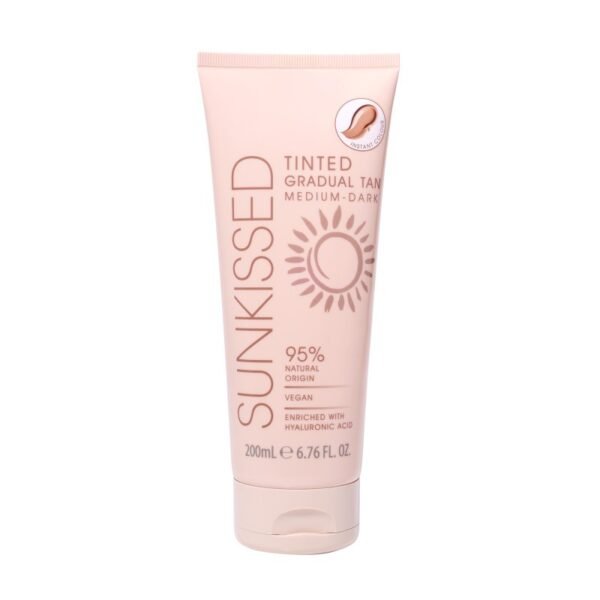 Sunkissed 95 Percent Tinted Gradual Tan 200ml - Medium-Dark