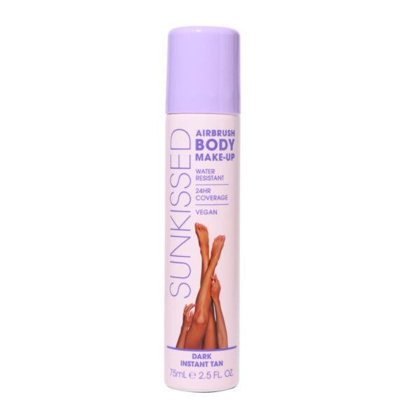 Sunkissed Airbrush Body Make-Up 75ml - Dark