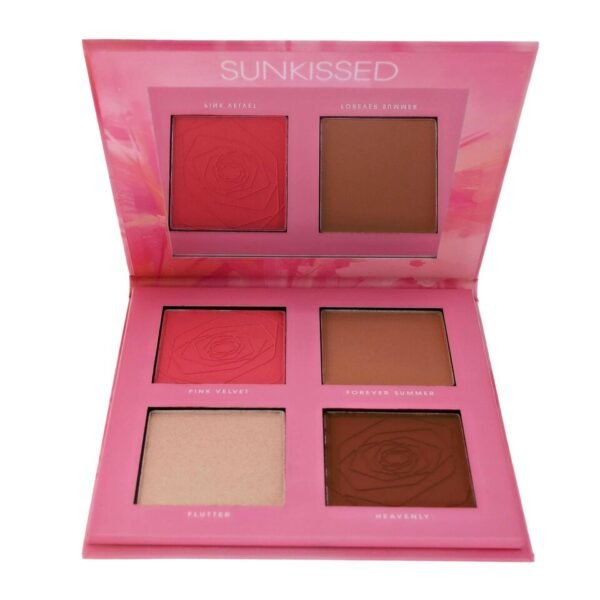 Sunkissed First Crush Face Palette - 4 Shades
