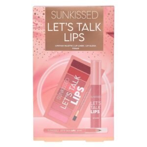 "Sunkissed Let's Talk Lips - 0.8g Lip Liner, 3.2ml Lip Gloss, Lip Palette"