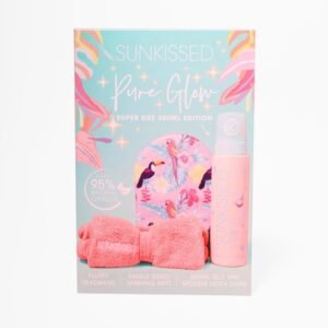 Sunkissed Pure Glow Collection Tanning Gift Set - Ultra Dark Tan + Mitt + Headband