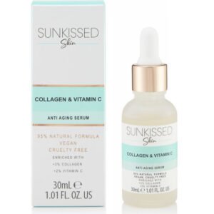 Sunkissed Skin Anti Aging Collagen + Vitamin C Face Serum 30ml