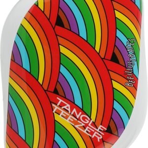 Tangle Teezer Compact Styler Detangling Hair Brush - Rainbow Galore