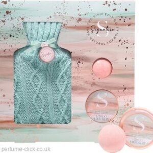 The Kind Edit Co. Signature Gift Set Hot Water Bottle + 120ml Body Butter