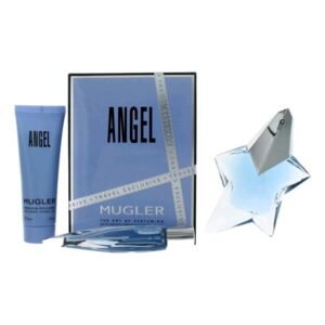 Thierry Mugler Angel Gift Set 50ml EDP Refillable + 10ml EDP + 50ml Body Lotion