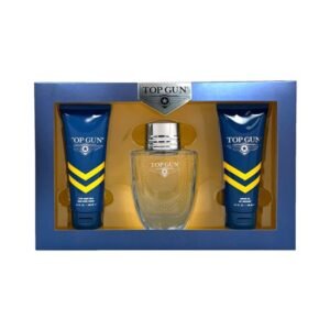 Top Gun Rivet Gift Set 100ml EDT + 100ml Shower Gel + 100ml Aftershave Balm