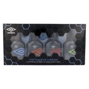 Umbro Mini Fragrance Collection Gift Set 30ml Ice EDT + 30ml Action EDT + 30ml Power EDT + 30ml Energy EDT