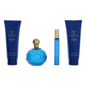 United Colors & Prestige Beauty Sun Moon Stars Gift Set 100ml EDT + 10ml EDT + 100ml Body Lotion + 100ml Shower Gel