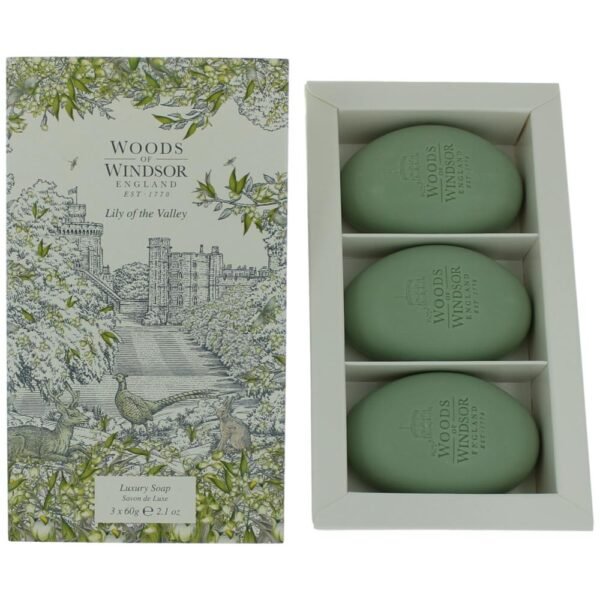 Woods of Windsor Lily of the Valley Soap 3 x 60g