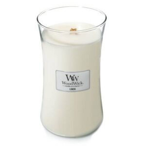 WoodWick Hourglass Scented Candle 609g - Linen