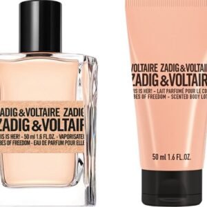 Zadig & Voltaire This is Her! Vibes of Freedom Gift Set 50ml EDP + 50ml Body Lotion
