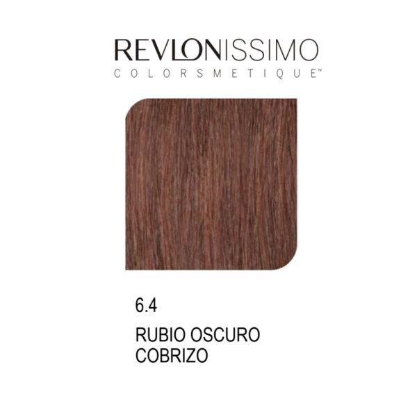 Revlon Revlonissimo Colorsmetique Permanent Hair Colour 60ml - 6.4 Dark Copper Blonde