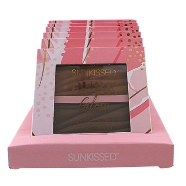 Sunkissed Pure Glow Matte Bronzer Duo 2 x 6.5g